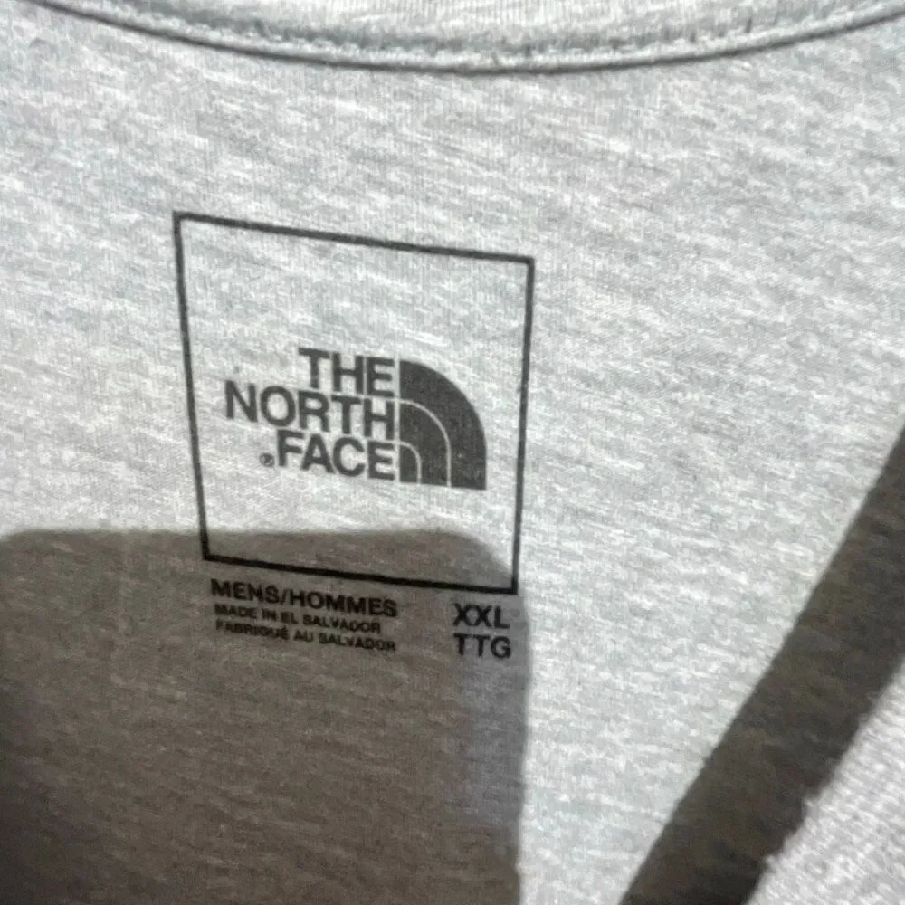 The North Face Men's Gray Heather Short-Sleeve Half‎ Dome Crew Neck T-Shirt XXL